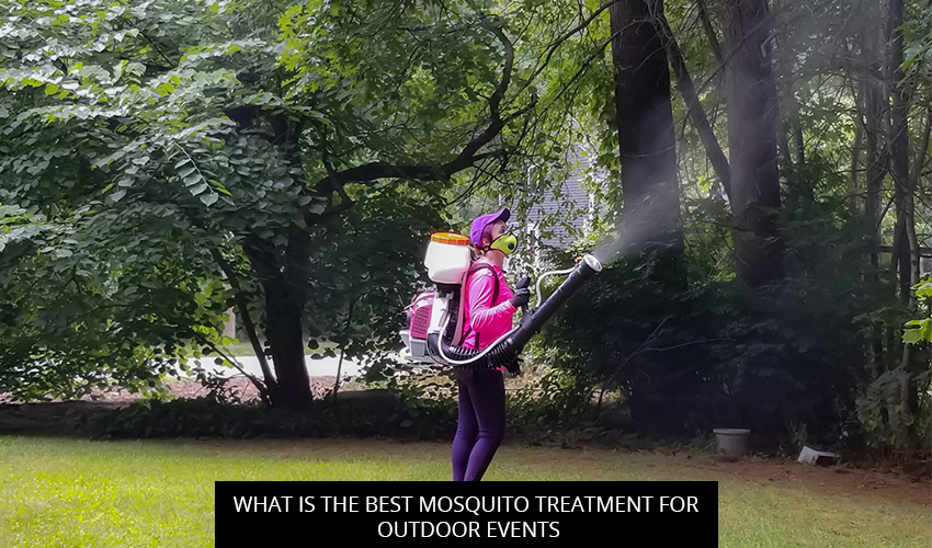What is the Best Mosquito Treatment for Outdoor Events?